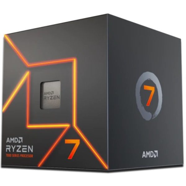 Micro. procesador amd ryzen ryzen 7 7700 8 core 3.8ghz 32mb am5 box