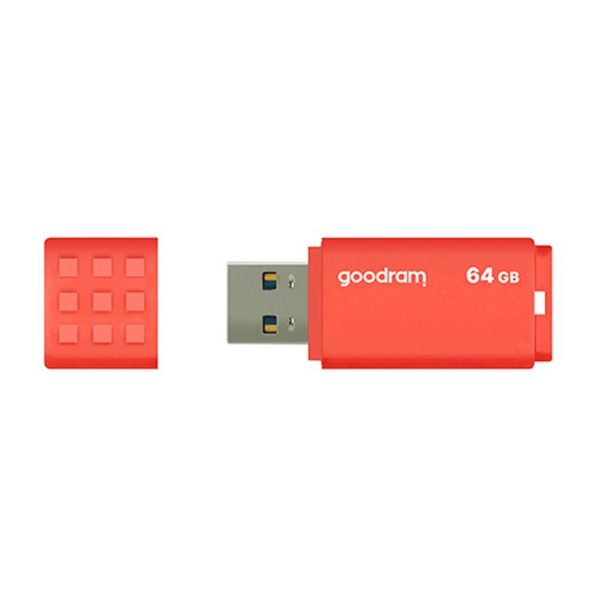 Memoria usb 3.0 goodram 64gb ume3 naranja