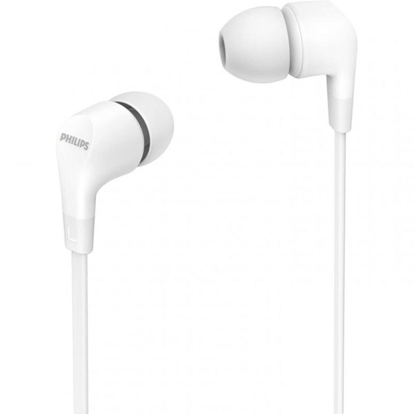 Auriculares philips tae1105wt - 00 jack 3.5mm blanco