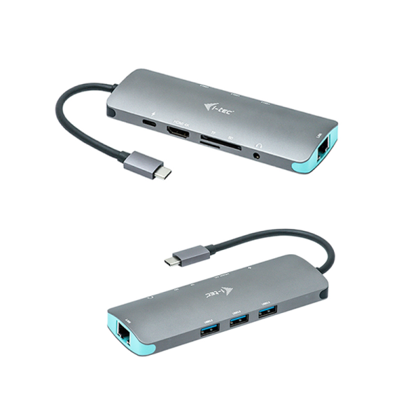 Nano docking station i - tec usb - c 4k con lan y power delivery 100w