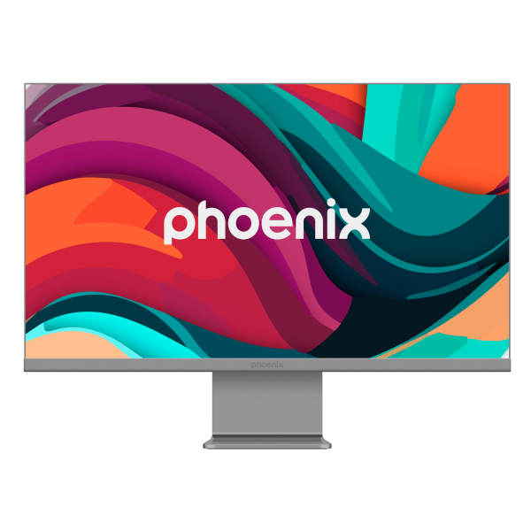 Monitor phoenix stellar 2k 27pulgadas 165hz diseño ultra delgado pd 65w brillo 350cd 1ms dp hdmi altavoces