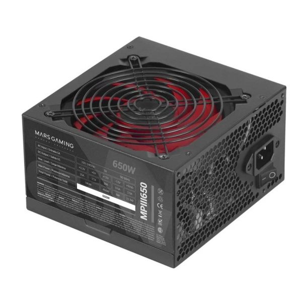 Fuente de alimentacion mars gaming mpiii atx 650w