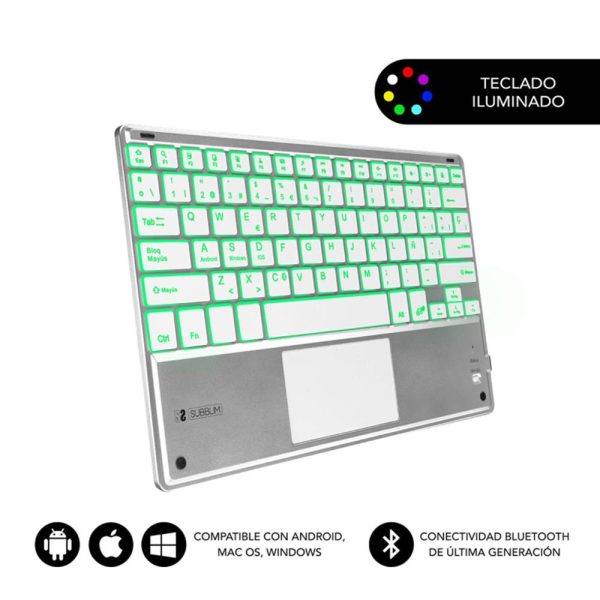 Teclado tablet subblim sub - kbt - smbt50 inalambrico