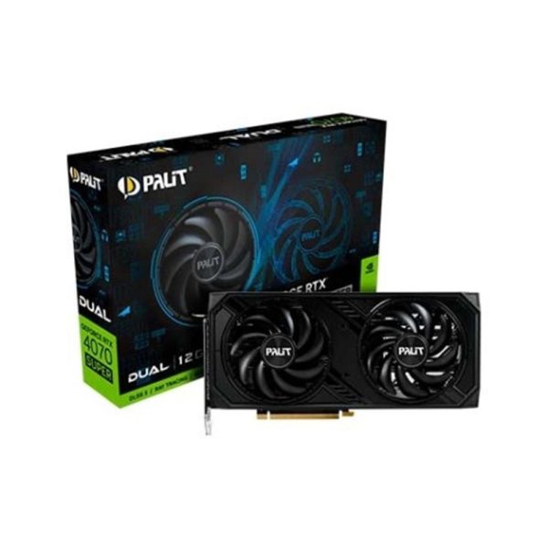 Tarjeta grafica palit nvidia rtx 4070 super dual 12gb gddr6x