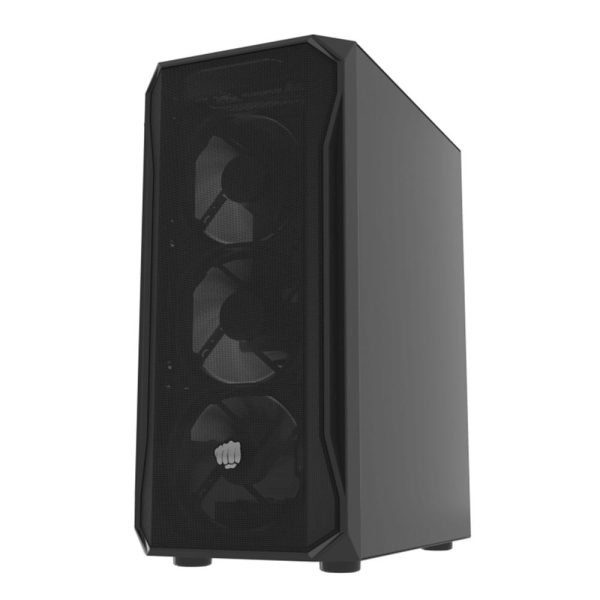 Caja ordenador gaming fury shobo sh4f atx cristal templado negro