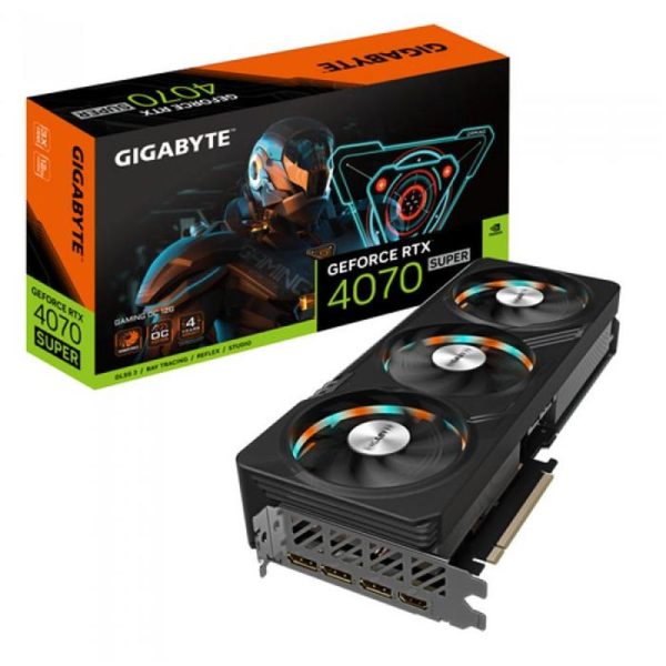 Tarjeta grafica gigabyte nvidia rtx 4070 super gaming oc 12gb gddr6x