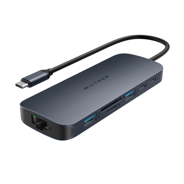 Hub hyper drive ecosmart gen.2 universal usb - c 10 - in - 1 140 w pd3.1