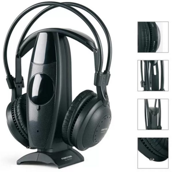 Auriculares inalambricos fonestar fa - 8060 hi - fihi - fi por radiofrecuencia - 30 - 20.000hz - entrada jack 3.5mm - interruptor on - off -