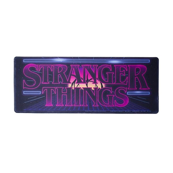 Alfombrilla escritorio paladone stranger things logo arcade