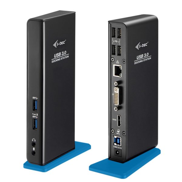 Docking station universal i - tec usb 3.0 2x full hd+ para ordenador portatil compatible con windows macos linux android