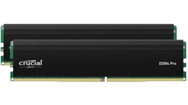 Memoria ram ddr4 64gb 2x32gb crucial pro -  dimm - 3200 mhz - pc4 25600 - cl22