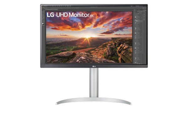 Monitor lg led ips 27up85np - w 27pulgadas 3840 x 2160 hdmi displayport usb altavoces reg. altura