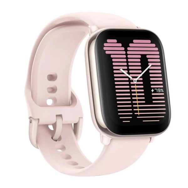 Smartwatch amazfit active petal pink color rosa