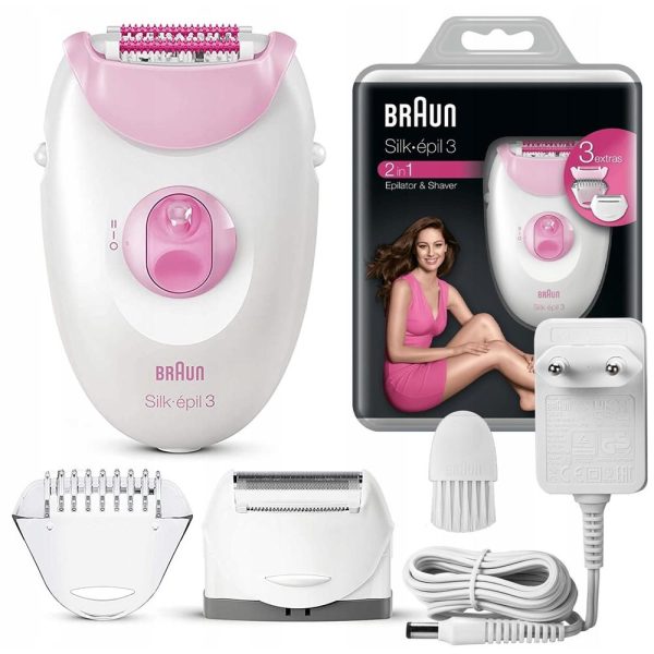 Depiladora philips silk - epil 3 blanca