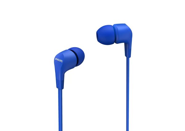 AURICULAR IN-EAR PHILIPS CON MICROFONO - AZUL