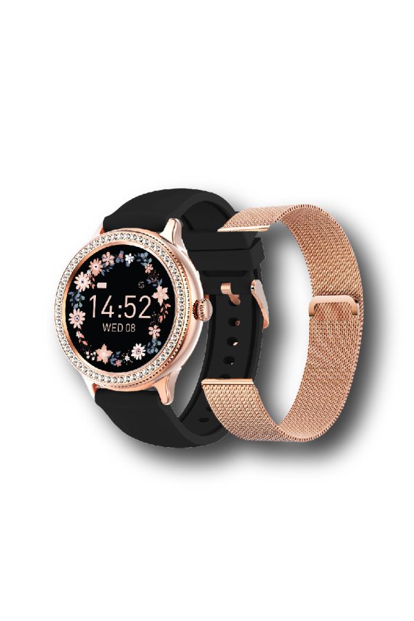 RELOJ SAMI WEARABLE SMARTWATCH DONNA REDONDO C/PIEDRAS