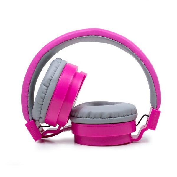 Auriculares Cascos Jack 3,5 mm COOL Toronto Con Micro Rosa - Image 5