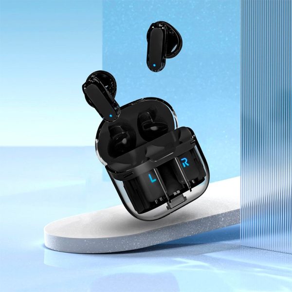 Auriculares Stereo Bluetooth Dual Pod Earbuds COOL Crystal Negro - Image 5