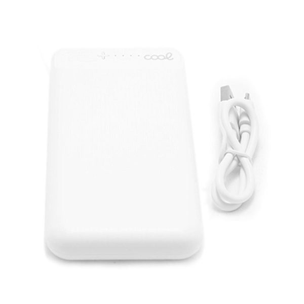 Bateria Externa Universal Power Bank 10.000 mAh (2 x usb / 2A) COOL Boston Blanco - Image 8