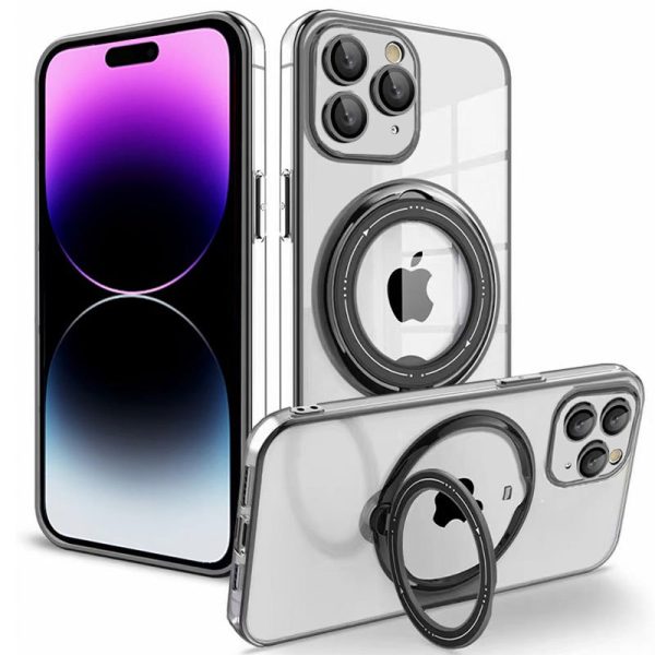 Carcasa COOL para iPhone 14 Pro Max Magnética Ring Negro - Image 2