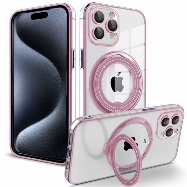 Carcasa COOL para iPhone 15 Pro Magnética Ring Rosa - Image 2