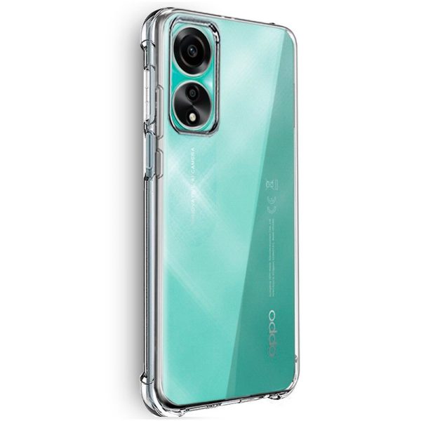 Carcasa COOL para Oppo A78 4G AntiShock Transparente - Image 2