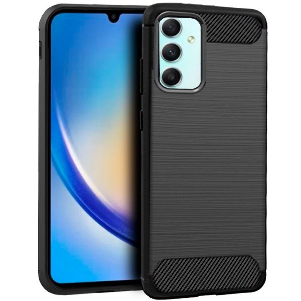 Carcasa COOL para Samsung A346 Galaxy A34 5G Carbón Negro