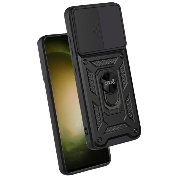 Carcasa COOL para Samsung S918 Galaxy S23 Ultra Hard Ring Negro - Image 4