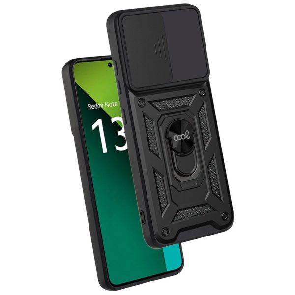 Carcasa COOL para Xiaomi Redmi Note 13 Pro 5G Hard Ring Negro - Image 2