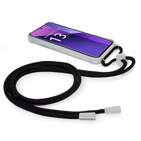 Carcasa COOL para Xiaomi Redmi Note 13 Pro Plus 5G Cordón Negro - Image 2