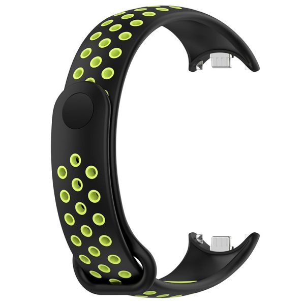 Correa COOL para Xiaomi Smart Band 8 Sport Negro-Verde - Image 4