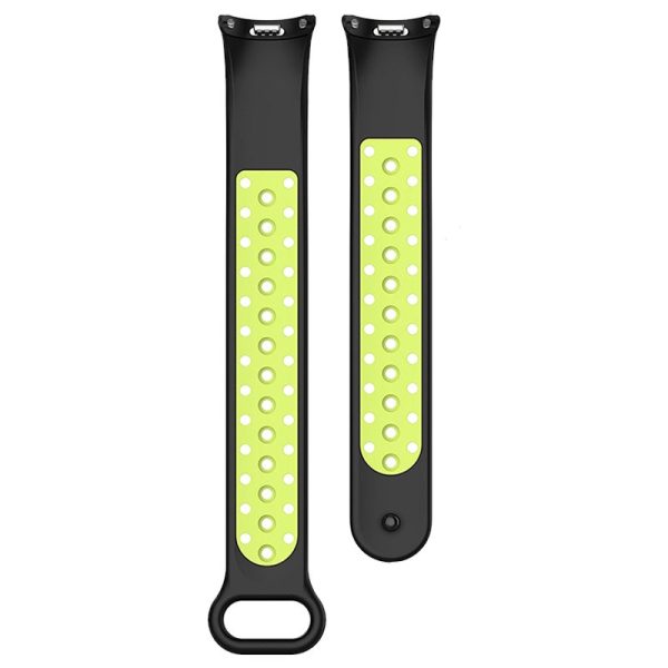 Correa COOL para Xiaomi Smart Band 8 Sport Negro-Verde - Image 5