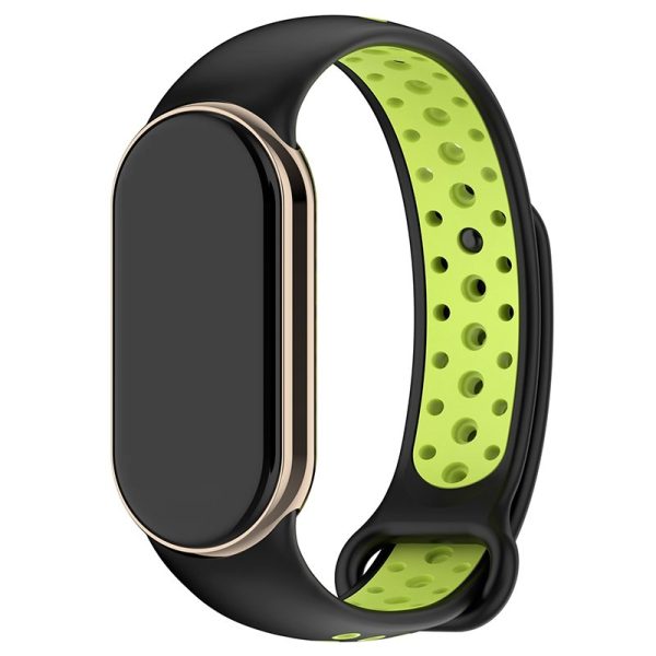 Correa COOL para Xiaomi Smart Band 8 Sport Negro-Verde