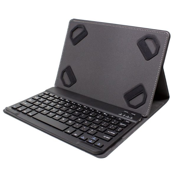 Funda COOL Ebook / Tablet 9 - 10.5 pulg Liso Negro Polipiel Teclado Bluetooth (Español) - Image 4