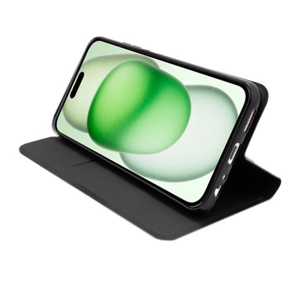 Funda COOL Flip Cover para iPhone 15 Plus Elegance Negro - Image 2