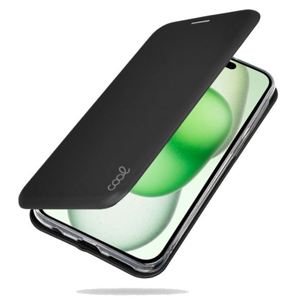 Funda COOL Flip Cover para iPhone 15 Plus Elegance Negro - Image 4