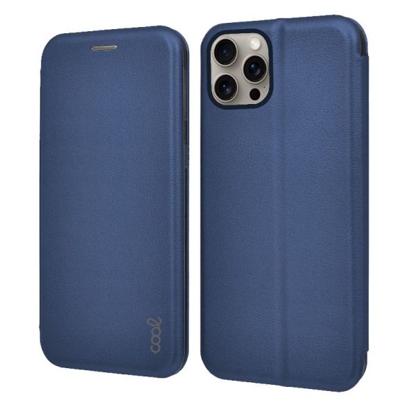 Funda COOL Flip Cover para iPhone 15 Pro Max Elegance Marino - Image 2