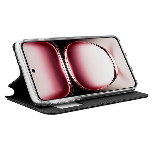 Funda COOL Flip Cover para Oppo Reno 12 Pro 5G Liso Negro - Image 2