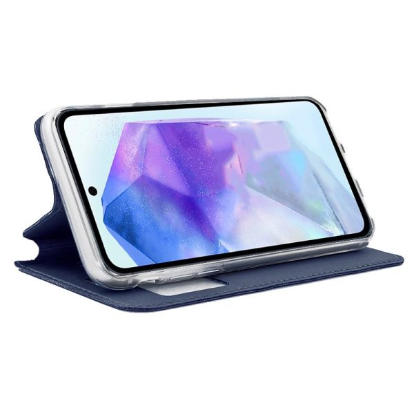 Funda COOL Flip Cover para Samsung A556 Galaxy A55 5G Liso Azul - Image 2