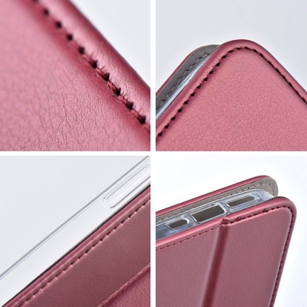 Funda COOL Flip Cover para Samsung S921 Galaxy S24 Liso Burgundy - Image 6