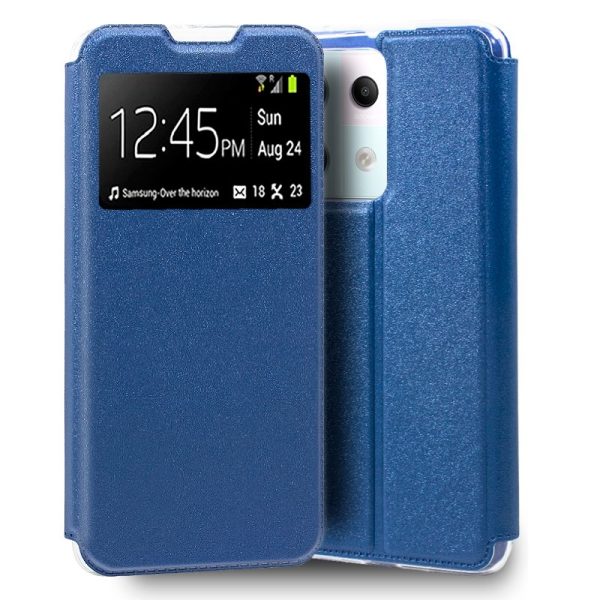 Funda COOL Flip Cover para Xiaomi Redmi Note 13 Pro 5G Liso Azul