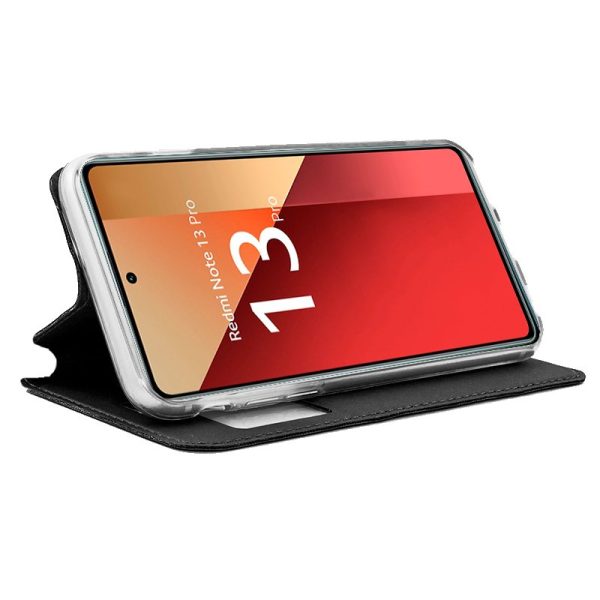 Funda COOL Flip Cover para Xiaomi Redmi Note 13 Pro Liso Negro - Image 2