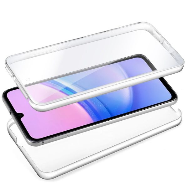 Funda COOL Silicona 3D para Samsung A155 Galaxy A15 / A15 5G (Transparente Frontal + Trasera) - Image 2