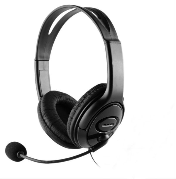 AURICULARES + MICROFONO COOLBOX COOLCHAT U1 USB NEGRO
