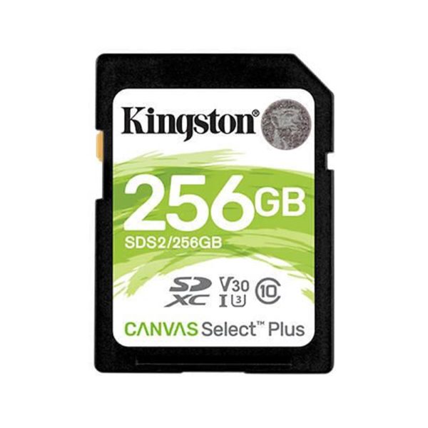 MEMORIA SD 256GB  KINGSTON CANVAS SELECT PLUS