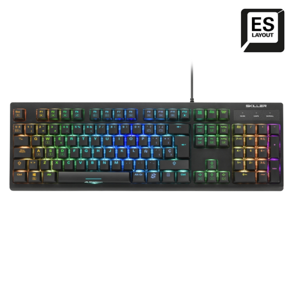 TECLADO GAMING SHARKOON SHARK SKILLER SGK30 BLUE