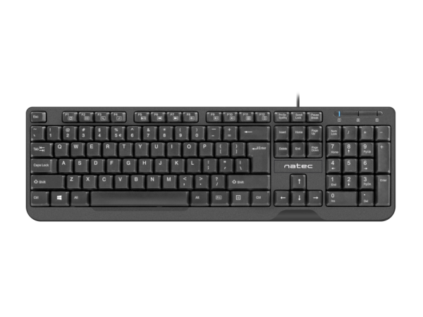 TECLADO NATEC TROUT SLIM NEGRO