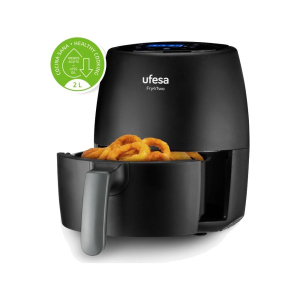 FREIDORA SIN ACEITE UFESA FRY4TWO 2L 1200W DIGITAL