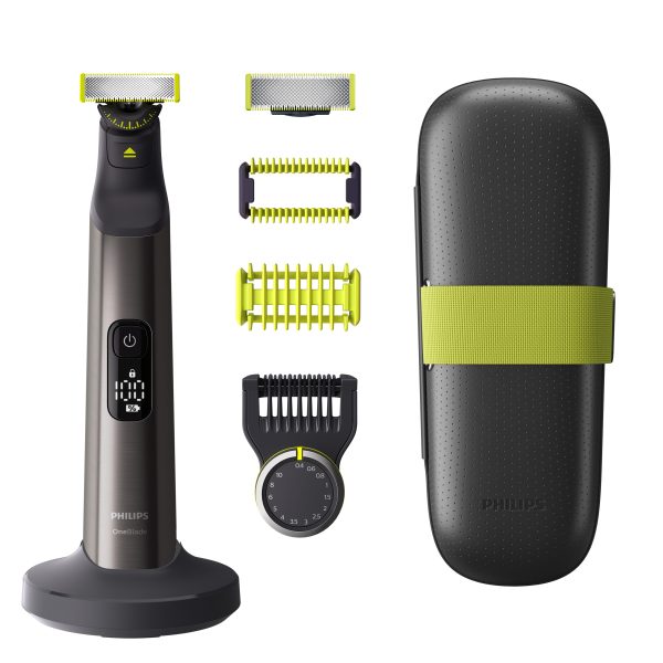 BARBERO PHILIPS QP6651/61 ONEBLADE PRO 360 FACE&BODY BASE CARGA+ESTUCHE