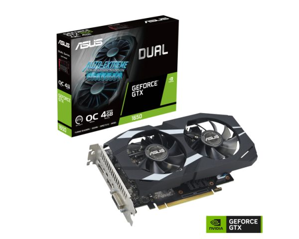 VGA NVIDIA DUAL-GTX1650-O4GD6-P-EVO ASUS